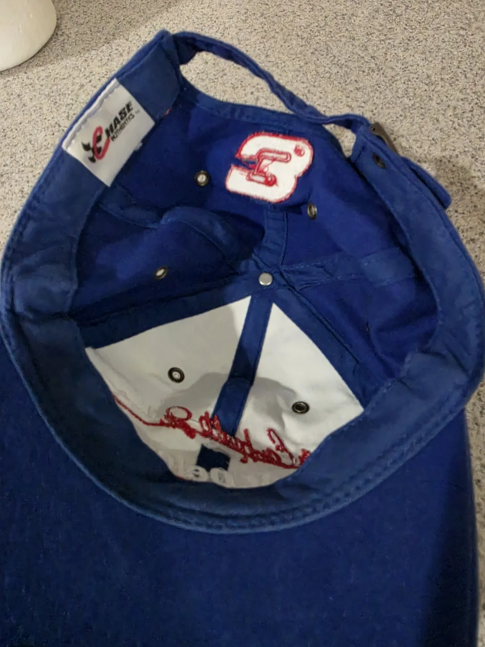 Chase Authentics Dale Earnhardt Jr.  Navy Blue ACDelco Embroidered Hat